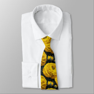Cravate Cadeau de Noël tendance pour mari Ranunculus