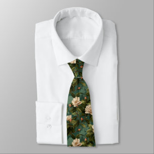 Cravate Cadeaux Chic Pour Papa Gardenias Floral