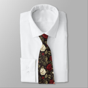 Cravate Cadeaux d'anniversaire tendance pour hommes Fleur 