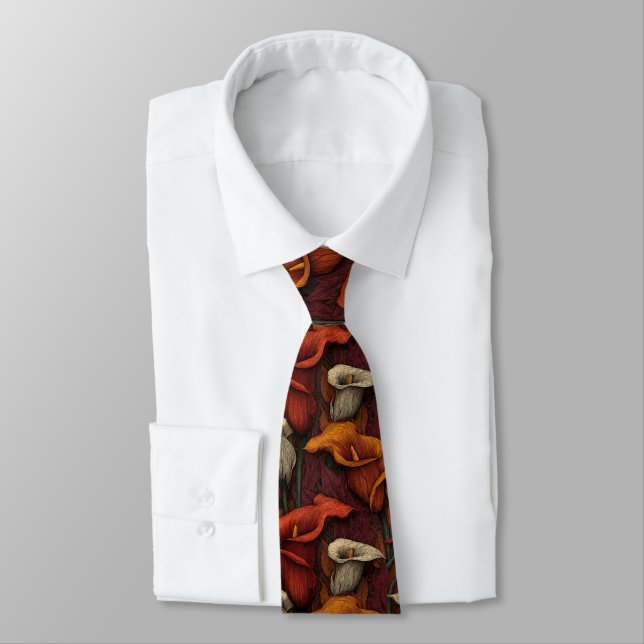 Cravate Cadeaux d'anniversaire uniques pour hommes Calla L (Attaché)