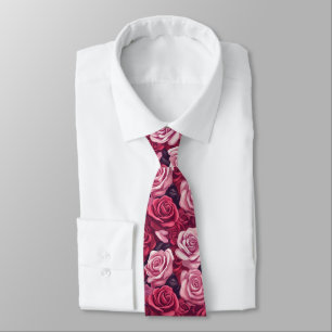Cravate Cadeaux de fin d'études minimalistes pour lui Rose