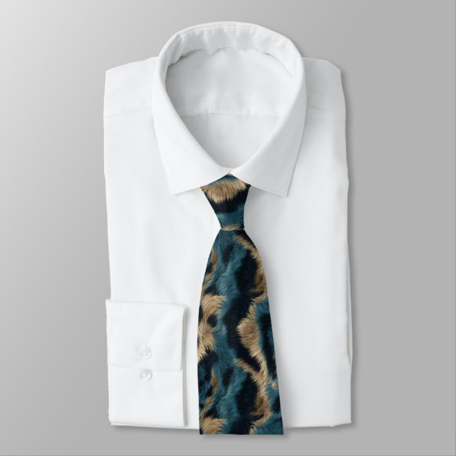 Cravate Cadeaux Élégants pour Mari Impression Tigre (Attaché)