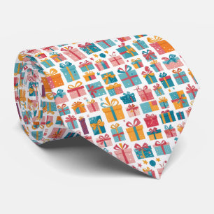 Cravate Cadeaux mignons dans des sacs et des boîtes avec m