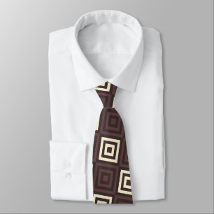 Cravate Cadeaux Tendances Pour Hommes Motif Géométrique