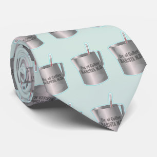 Cravate Café Barista faisant drôle docteur