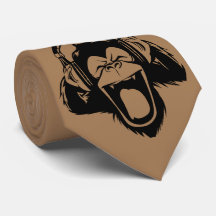 Café Brown Ape Rocking Out avec casque