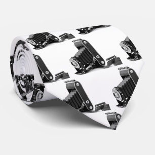 Cravate Caméra à souffle vintage avec film