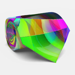 Cravate Camera Obscura Art moderne abstrait