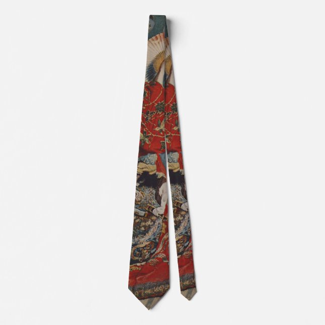 Cravate Camille Monet en costume japonais par Claude Monet (Devant)