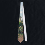 Cravate Camille Pissarro Le jardin de l'artiste à Eragny<br><div class="desc">Peinture impressionniste de Pissarro - Chefs d'oeuvre classiques - Série de peinture impressionniste de Camille Pissarro - Le Jardin de l'artiste à Eragny</div>