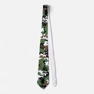 Cravate Camo de la jungle de béton