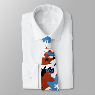 Cravate Camo patriotique