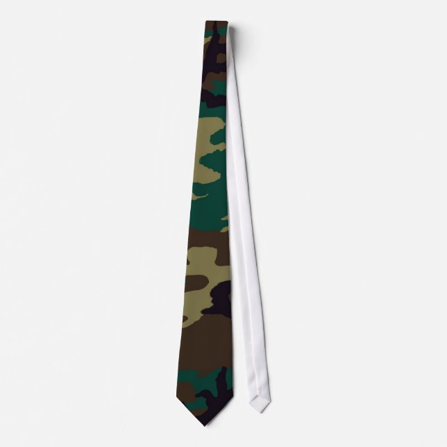 Cravate Camoflouge Tie (Devant)