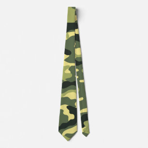Cravate Camouflage de camping de chasse vert