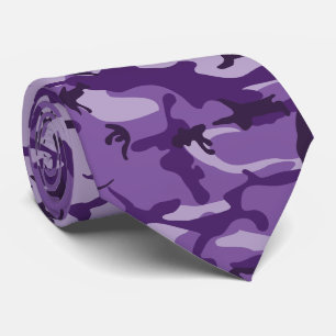 Cravate Camouflage violet, Armée