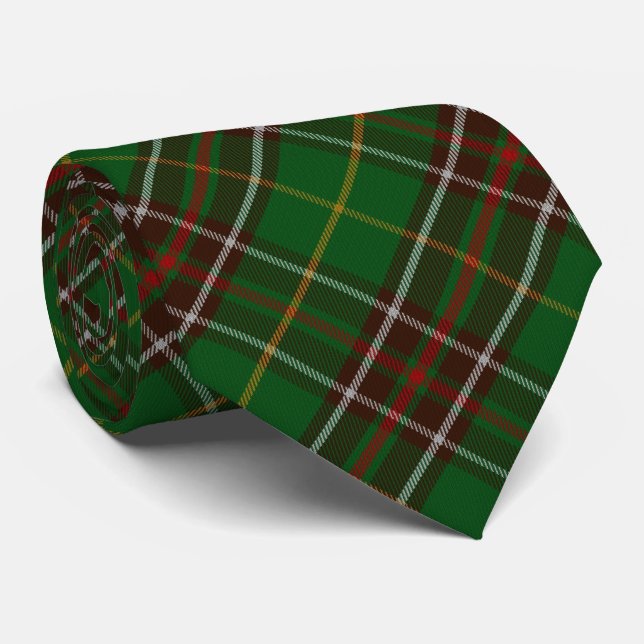Cravate Canada - Tartan de Terre-Neuve (Roulé)
