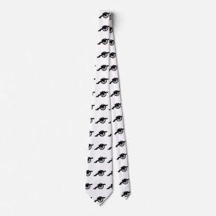 Cravate Cannon Silhouette de la guerre civile américaine