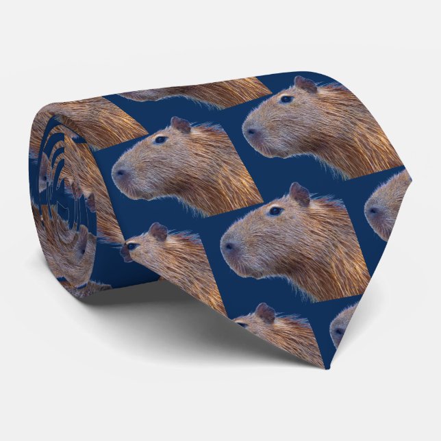 Cravate Capybara (Roulé)