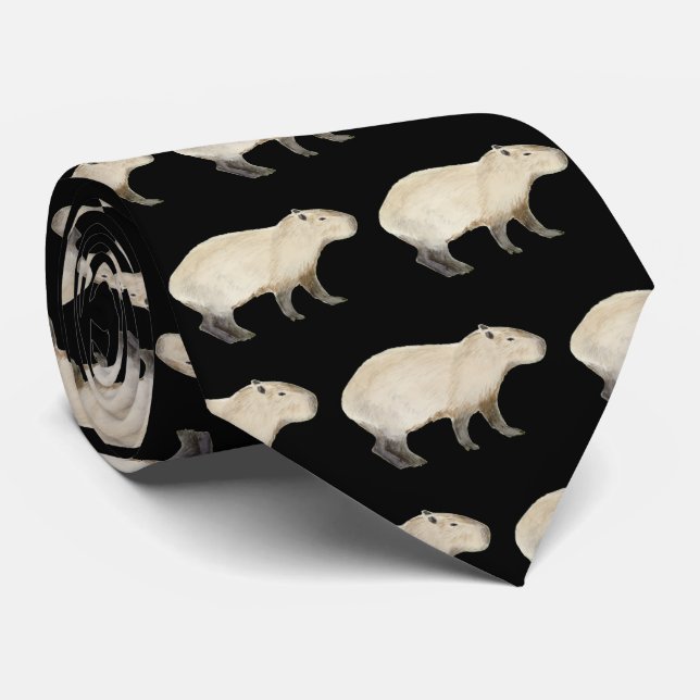 Cravate Capybara (Roulé)
