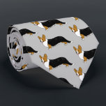 Cravate Cardigan Welsh Corgis Motif<br><div class="desc">Ce cravate motif Corgi original fait un grand cadeau pour les papas de chien! Disponible dans une variété de couleurs, cette cravate cool fait une déclaration pour quiconque aime Cardigan Welsh Corgis. Un cadeau génial pour le type qui porte une cravate pour les affaires, ou pour des événements spéciaux comme...</div>
