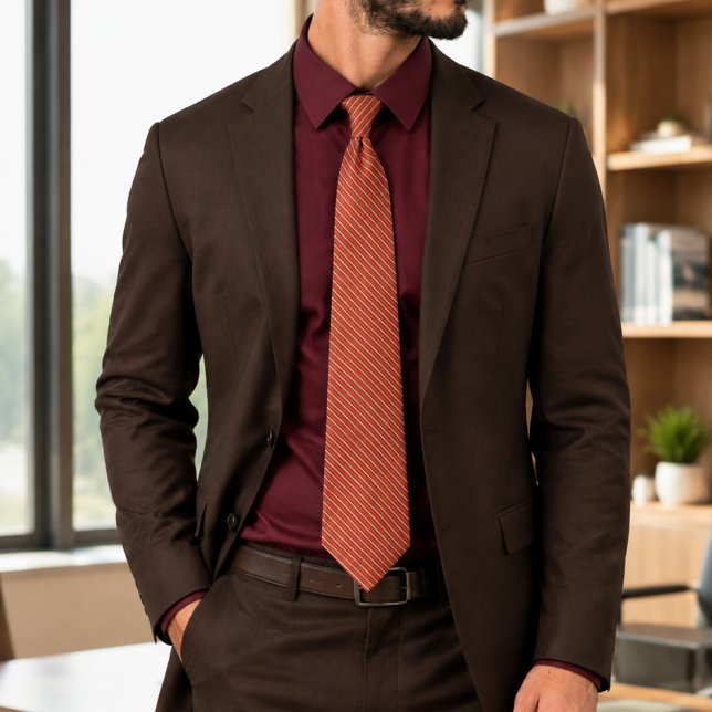 Cravate Cardinal Prestige  | Rouge Élégant (Créateur téléchargé)
