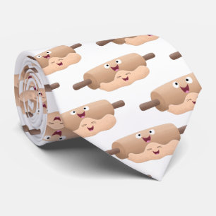 Cravate Caricature à pâte molle et à pâte molle