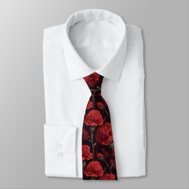 Cravate Carnation Meilleurs Cadeaux Chic Pour Hommes (Attaché)