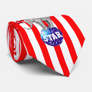 Cravate Carnaval en bande des éléphants de cirque