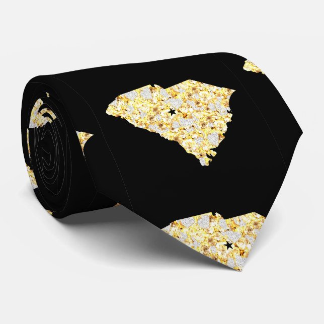 CRAVATE CAROLINA DU SUD (Roulé)