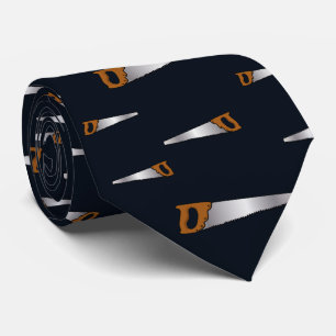 Cravate Carpenters Vieux Saw Fun Woodworker