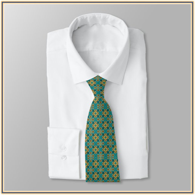 Cravate Carrelage marocain Boho inspiré (Créateur téléchargé)