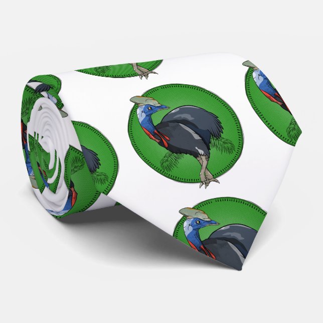 Cravate Cassowary (Roulé)