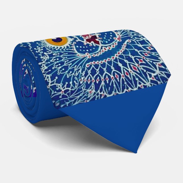 Cravate Cat de Louis Wain (Roulé)