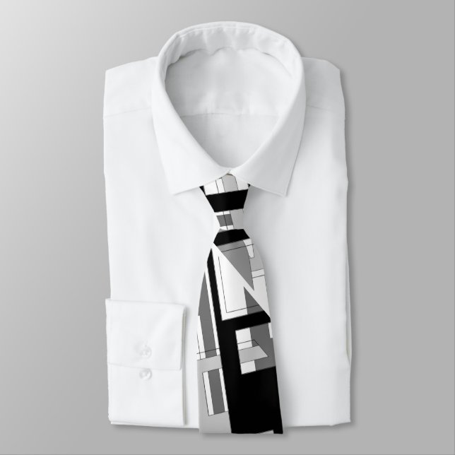 Cravate Cela aussi passera (Attaché)