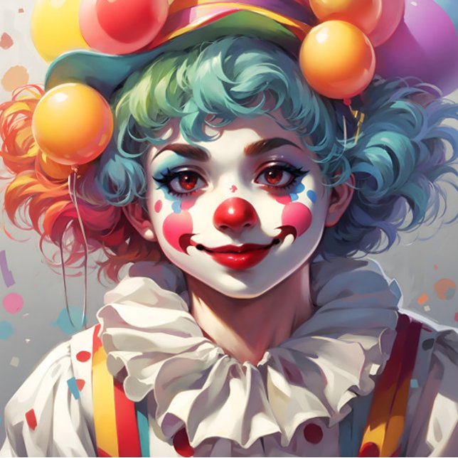 Cravate Célébration d'anniversaire de clowns (Créateur téléchargé)