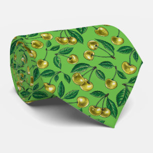 Cravate Cerises jaunes