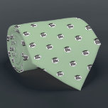 Cravate Chalkboard Mr Yellow and green<br><div class="desc">Any Tie that isn't printed front and back can be customized by you to have the print on the back side too.  Just click customize more and select all and copy and then select the back side and paste.</div>