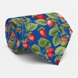 Cravate Champs de fraises