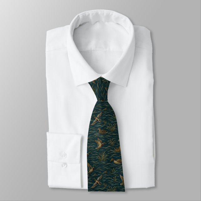 Cravate Chasseur de canards, Chasse au canard (Attaché)