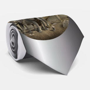 Cravate Chasseur d'éléphants en Safari