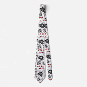Cravate Chat de Cheshire classique alice au pays des merve