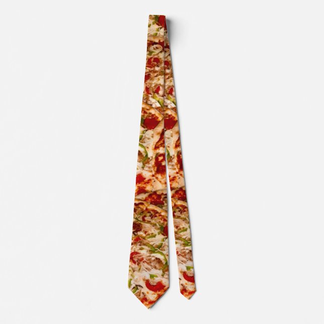 Cravate chaussettes pizza (Devant)