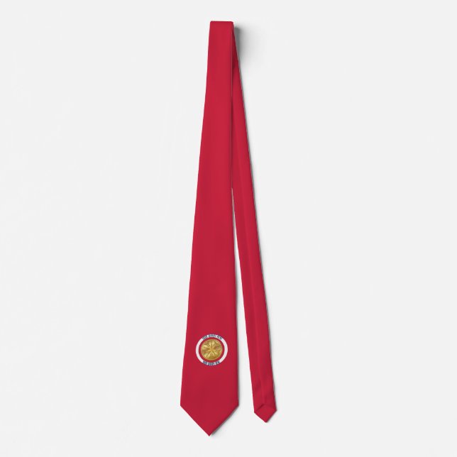 Cravate Chef d'incendie 5 Bugle Custom Necktie (Devant)