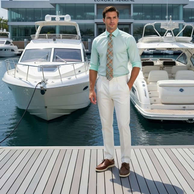 Cravate Chemise à carreaux Aston (Créateur téléchargé)