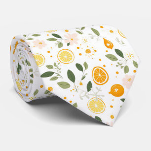 Cravate Chemise à motifs citron pour hommes