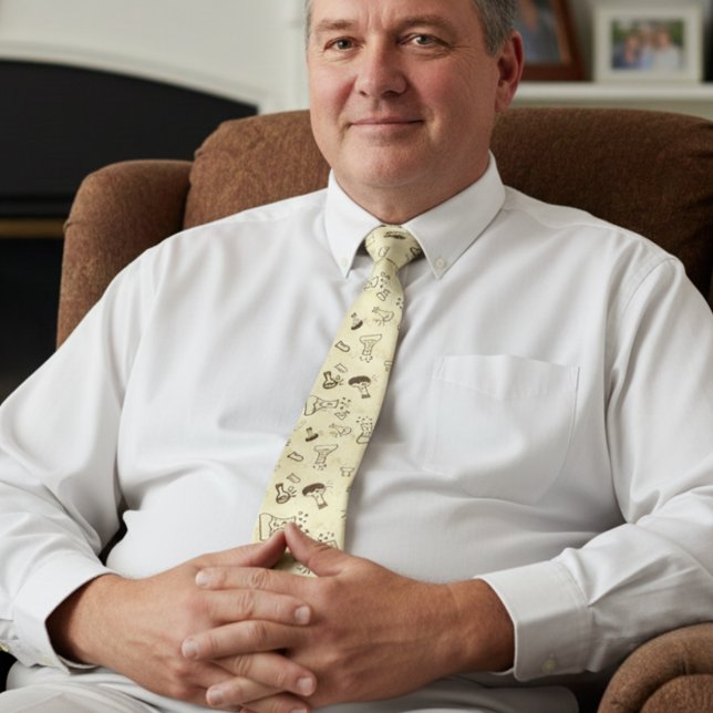 Cravate Chemise à motifs enseignant sciences chimiques (Créateur téléchargé)