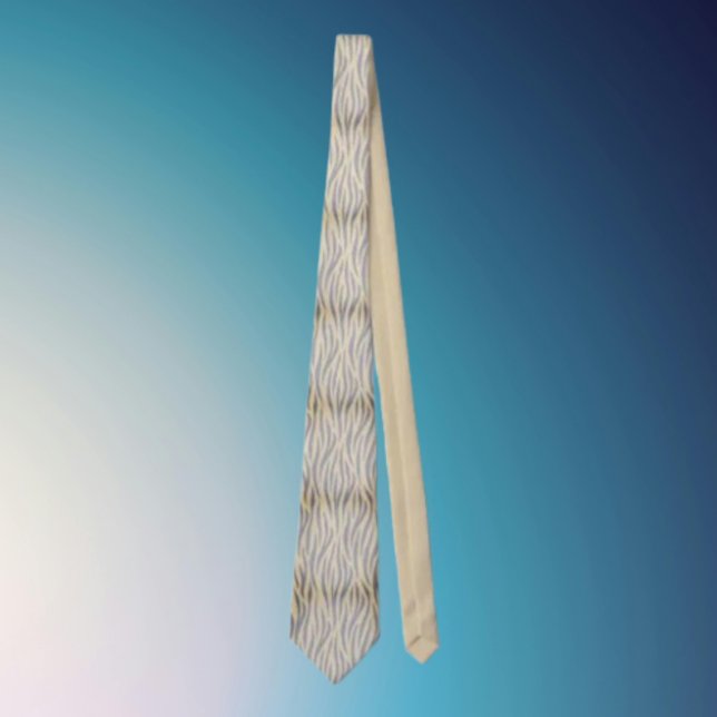 Cravate Chemise à rayures zèbre marron et noir (Créateur téléchargé)