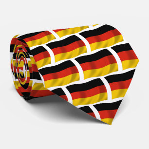 Cravate Chemise avec drapeau allemand