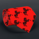 Cravate Cheval Broncos Mustangs Mascotte Sur N'Importe Que<br><div class="desc">Cheval pour broncos ou mustangs équipe mascotte. Celui-ci est affiché sur l'arrière - plan rouge, mais l'arrière - plan peut être changé en n'importe quelle couleur à l'aide du bouton personnaliser et du sélecteur de couleurs. La couleur de l'arrière - plan avant et arrière devra être changée.</div>