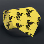 Cravate Cheval Broncos Mustangs Mascotte Sur N'Importe Que<br><div class="desc">Cheval pour broncos ou mustangs équipe mascotte. Celui-ci est affiché sur un arrière - plan jaune, mais l'arrière - plan peut être changé en n'importe quelle couleur à l'aide du bouton personnaliser et du sélecteur de couleurs. La couleur de l'arrière - plan avant et arrière devra être changée.</div>